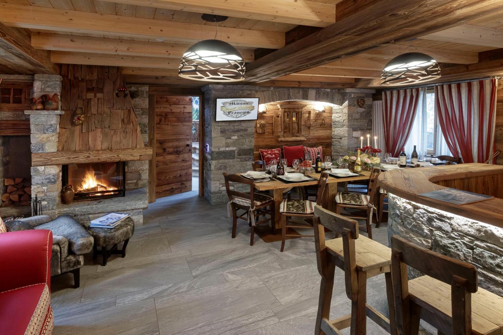 Chalet Matterhorn Francois - Central Ski Chalet With Spa And Breakfast, 100Mt Lift Breuil-Cervinia Exterior photo